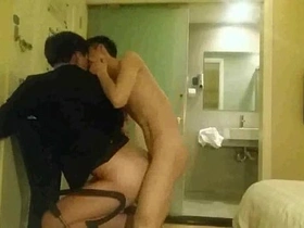 Slim Asian twink's wild ride to gay pleasure
